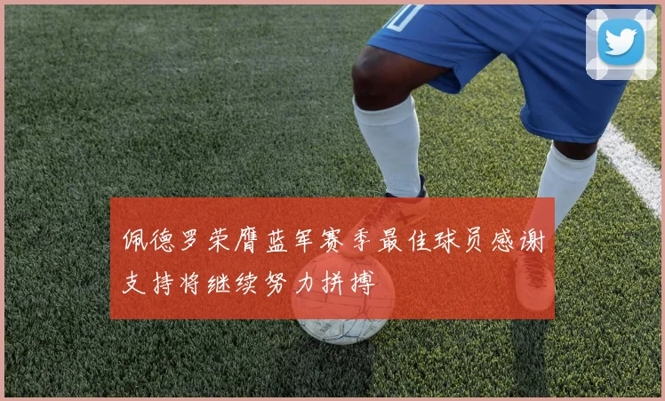 佩德罗荣膺蓝军赛季最佳球员感谢支持将继续努力拼搏